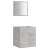 Picture of 15" Bathroom Furniture Set - Concrete Gray