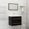 Picture of 23" Bathroom Furniture Set with Mirror - Black