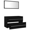 Picture of 31" Bathroom Furniture Set with Mirror - Black