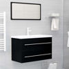 Picture of 31" Bathroom Furniture Set with Mirror - Black