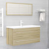 Picture of 39" Bathroom Furniture Set with Mirror - Sonoma Oak
