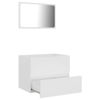 Picture of 23" Bathroom Furniture Set with Mirror - White