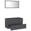 Picture of 31" Bathroom Furniture Set with Mirror - Gray
