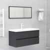 Picture of 35" Bathroom Furniture Set with Mirror - Gray