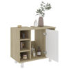 Picture of 31" Bathroom Furniture Set - 3 pc White and Sonoma Oak