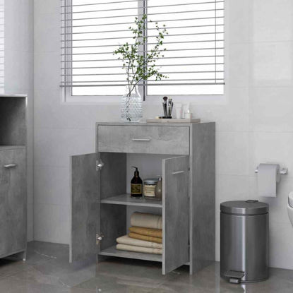 Picture of 23" Bathroom Cabinet - Concrete Gray