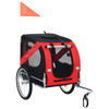 Picture of Pet Bike Trailer Red and Black