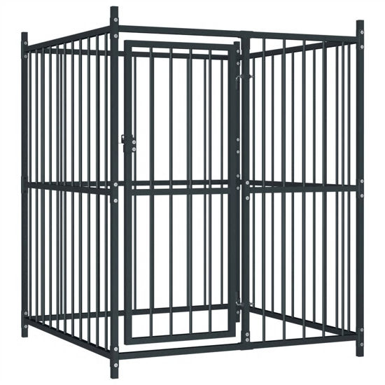 Picture of Outdoor Dog Kennel - 4'