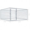 Picture of Outdoor Dog Kennel - Galvanised Steel