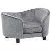 Picture of Dog Plush Sofa - Gray