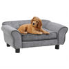 Picture of Dog Plush Sofa - Gray