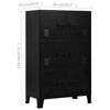 Picture of Office Steel Filing Cabinet - Black