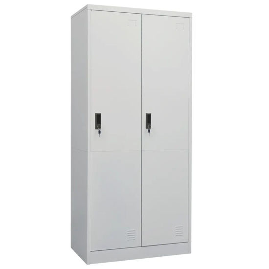 Picture of Industrial Steel Locker Steel Wardrobe Storage Cabinet 31"- Gray