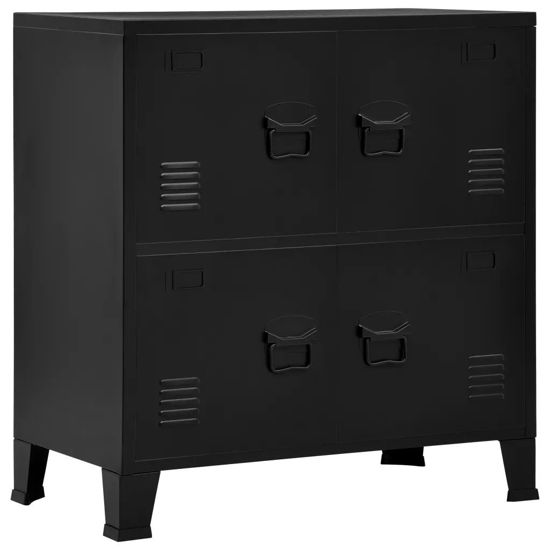 Picture of Office Steel File Cabinet 29" - Black