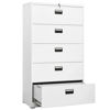 Picture of Office Filing Cabinet 35" - White