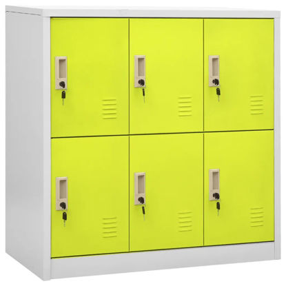 Picture of Steel Locker Storage 35" - Green