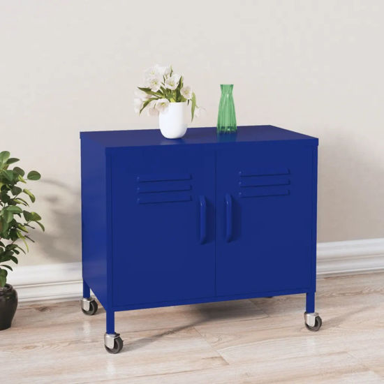 Picture of Steel Storage Cabinet 23" - N Blue
