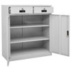 Picture of Steel Storage Cabinet 35" - L Gray