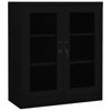 Picture of Steel Office Display Cabinet 35" - Black