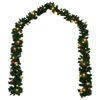 Picture of 16' Christmas Garland with Decor and LED