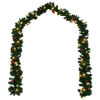 Picture of 32' Christmas Garland with Decor and LED