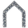 Picture of 16' Christmas Garland with LED - Silver