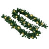 Picture of 32' Christmas Garland with LED - Green