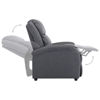 Picture of Living Room Fabric Electric Recliner Chair - D Gray