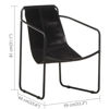 Picture of Accent Leather Chair - Black