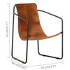 Picture of Accent Leather Chair - Brown