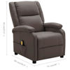 Picture of Living Room Electric Recliner Massage Chair - Brown