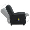 Picture of Living Room Fabric Electric Recliner Massage Chair - D Gray