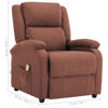 Picture of Fabric Massage Recliner Chair - Brown