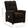 Picture of Fabric Massage Recliner Chair - D Brown