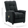 Picture of Fabric Massage Recliner Chair - D Gray