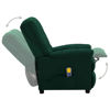 Picture of LIving Room Fabric Massage Recliner Chair - D Green