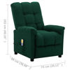 Picture of LIving Room Fabric Massage Recliner Chair - D Green