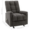 Picture of Recline Massage Fabric Chair - D Gray