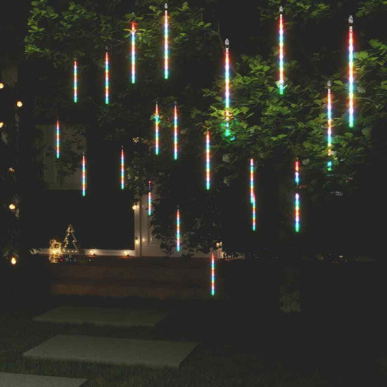 Picture of Outdoor Indoor Christmas LED Lights 12" - 20 pc MultiColor