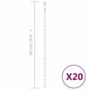 Picture of Outdoor Indoor Christmas LED Lights 20" - 20 pc MultiColor