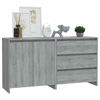 Picture of Wooden Sideboard with Storage Cabinet SEW 2 pc - Gray