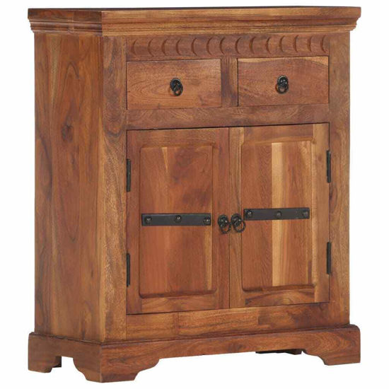 Picture of Wooden Sideboard Storage Cabinet with Drawers 24" SAW