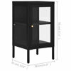 Picture of Storage Display Glass Cabinet 15" - Black