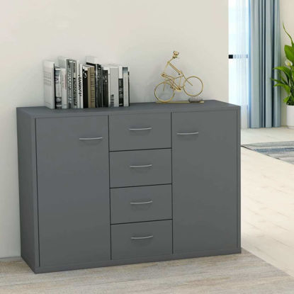 Picture of Storage Cabinet with Drawers 34" EW - Gray