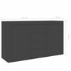 Picture of Storage Cabinet Buffet 47" EW - Gray