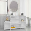 Picture of Wooden Storage Cabinet with Shelves 47" EW - White