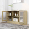 Picture of Wooden Vitrine Display Cabinet 47"