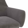 Picture of Dining Armchair Velvet Chairs - 2 pc Dark Gray