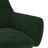 Picture of Dining Velvet Chairs with Armrest - 2 pc D Green