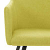 Picture of Dining Fabric Armchair Chairs - 2 pc Green